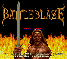 Battle Blaze screenshot 3 for Super Famicom